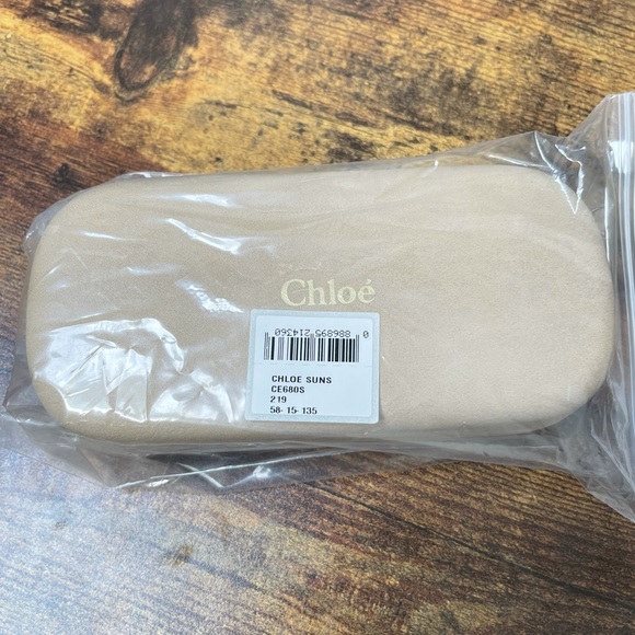 NWT Chloe CE680S Sunglasses 219 in Tortoise 58mm - Picture 5 of 6